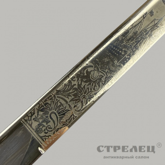 фото — сабля немецкая морская офицерская «кайзермарине», 1871–1918 гг.
